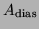 $ A_{\text{dias}}$